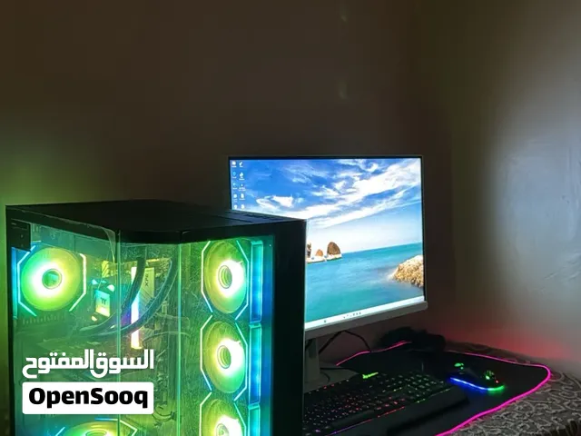 ست اب كامل مع بي سي قيمنق شبه جديد من شركة زين