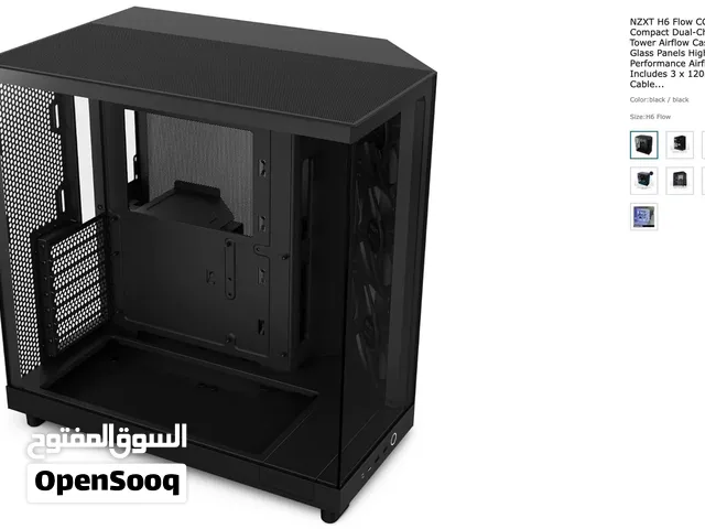 كيس بي سي جيمنيق NZXT H6 Flow