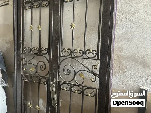 باب حديد ثقيل ديكور نحاس حديد صولد