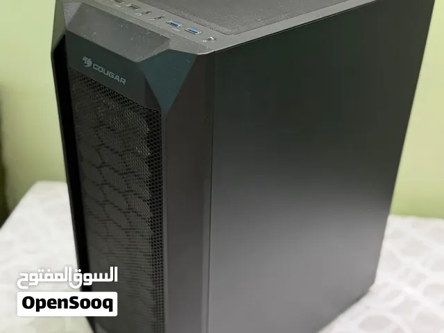 COUGAR MX410 Mesh-G RGB Gaming Case – حالة ممتازة استعمال 4 شهور