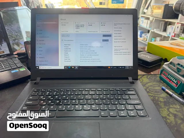لاب توب لينوفو جيل سادس 500 i3 SSD