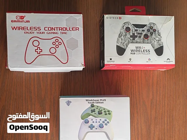 3 Wireless Controllers for Nintendo Switch  3 ايادي لاسلكية متوافقة مع جهاز نينتيندو سويتش بسعر مميز