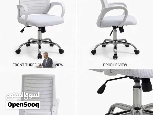 كرسي مكتبي أبيض كوالني عللي