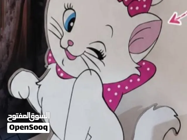 مجسمات لوح للاطفال وديكور وكرسي للبيع