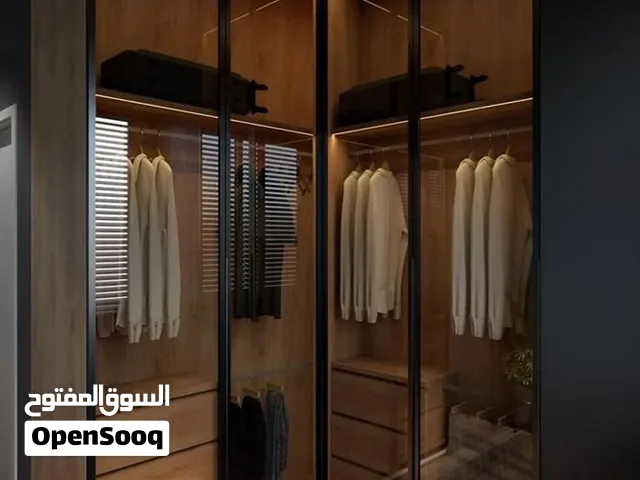 أفخم انواع الدريسينغ روم وغرف النوم والطاولات والمطابخ بأفضل أنواع الخشب وجودة عالية وأحدث التصاميم