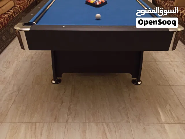 billiard table. air hockey tennis football table