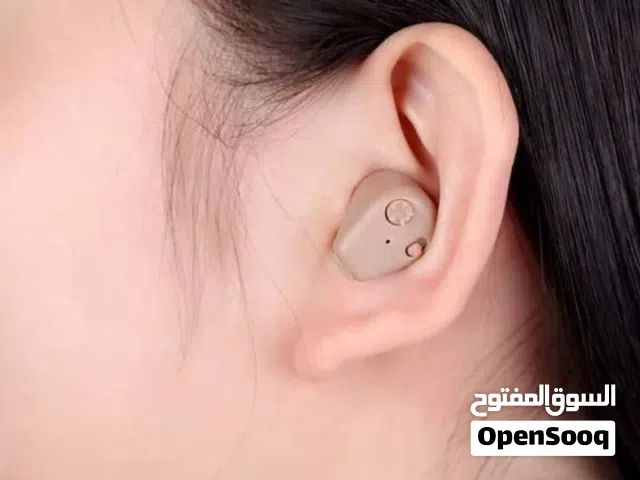 سماعة داخليه مكبر صوت ل ضعاف السمع شحن سماعه سماعات تكبير الصوت سماعة داخل الاذن سماعة اذن