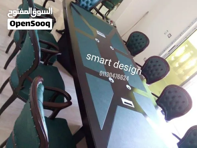 ترابيزة اجتماعات  /دهنات/ خشب زان /متاح تنفيذ جميع الاشكال و المقاسات