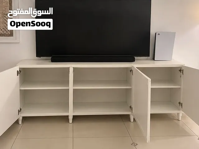 TV unit with storage cupboards