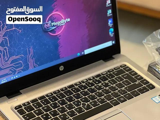 للباحثين عن النظافة : لاب توب HPi5 جيل سادس / 8GB RAM / تخزين مزدوج بطارية وشاحن جداد 100% مع هدايا