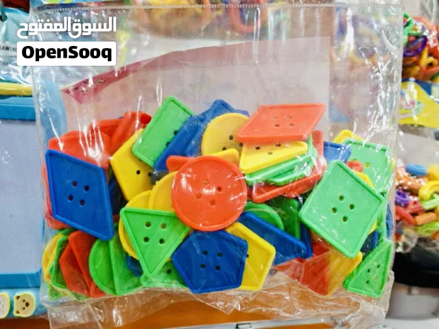 ألعاب تركيب تعليمية ملونة لتنمية الذكاء والإبداع اشكال واحجام مختلفة تبدأ الاسعار من 3 لغاية14 م. تو