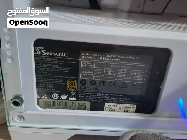 باور سبلاي Seasonic 620W 80 Plus Bronze بحالة ممتاز جداً
