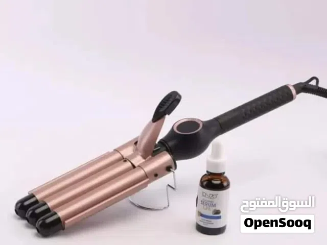 جهاز تمويج الشعر فير الشعر الثلاثي ماركة ENZo الاصلي مع سيروم زيت جوز الهند هدية
