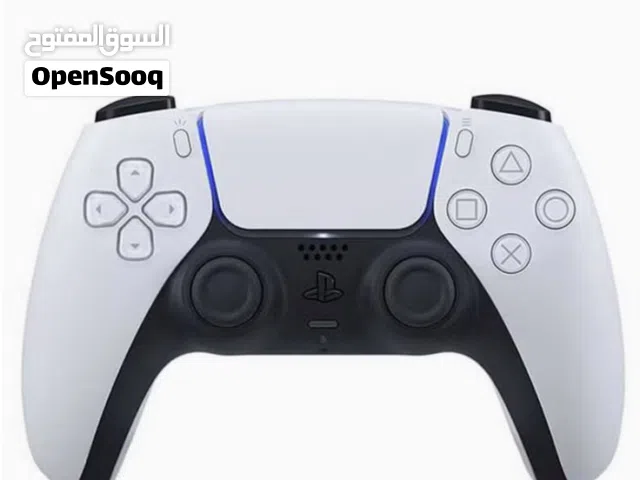 يد بلايستيشن 5 أصلية (PS5 DualSense) باللون الأبيض جديدة كلياً
