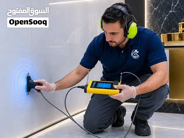 كشف تسريبات المياه بدون تكسير & معالجه ارتفاع فاتوره المياه سباكه حمام صرف صحي