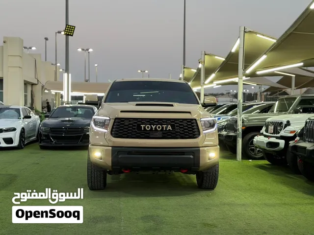 تويوتا توندرا TRD proموديل 2019 مواصفات أمريكية فل اوبشن بحاله ممتازه لون مميز