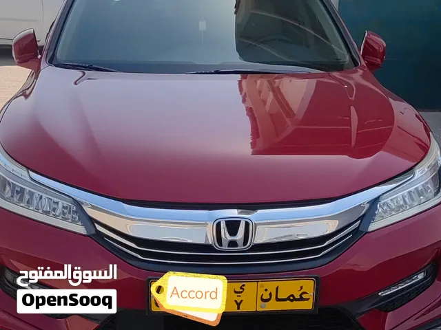 هوندا اكورد 2017 وكالة عمان v6 صيانة الوكالة Oman Accord v6 2017 full option