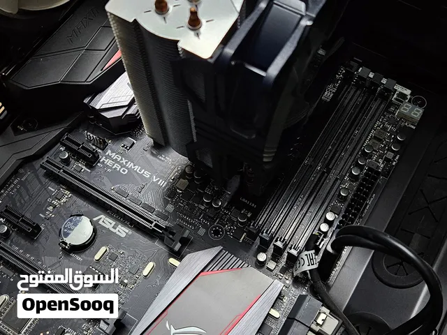 معالج i7 6700k مع بورد ومبرد