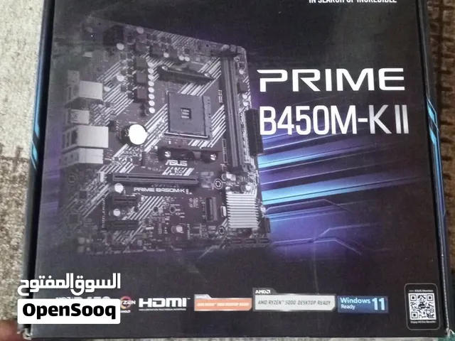 مطلوب مطلوب مذربورد B450 مستعمله بسعر مناسب