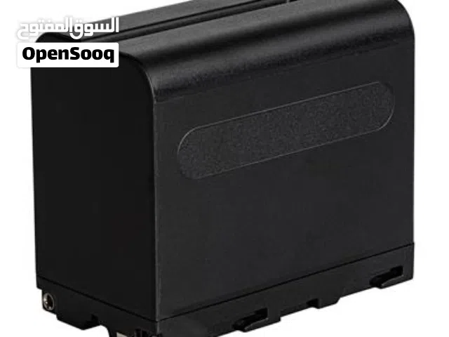 بطاريات كشاف تصوير  NP-F960/F970 بأقل سعر بالمملكه من الكابتن للاجهزه الإلكترونية