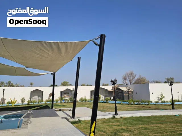 للبيع مباشر من المالك  استراحة بنظام منتجع خمس نجوم في ولاية المصنعة محاره شمال الشارع