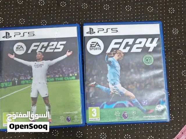 سيديات PS5 بلايستيشن 5  FIFA 25  FIFA 24 فيفا 25  فيفا 24