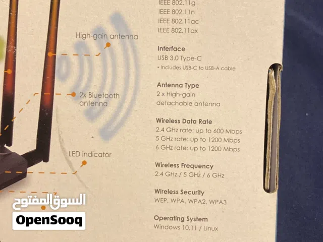 Alfa adpter wifi6e
