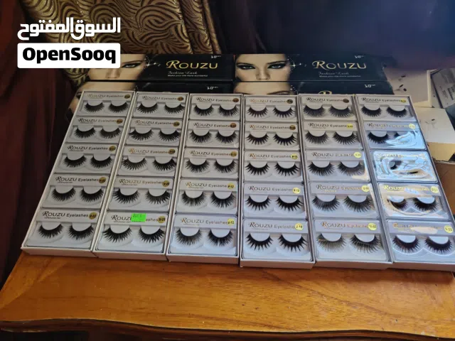 لصبايا التجميل ومحلات الستاتي متوفر شروه رموش طبيعيه نوعيه ممتازه