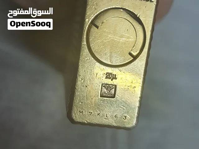 ولاعة ديبون S.T. Dupont باريس أصلية vintage مطلي ذهب 20μ