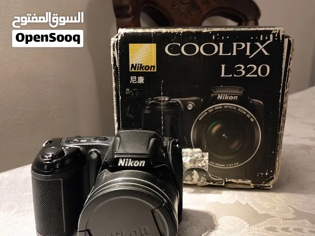 كاميرا Nikon COOLPIX L320 بحالة الزيرو + علبتها وكامل ملحقاتها