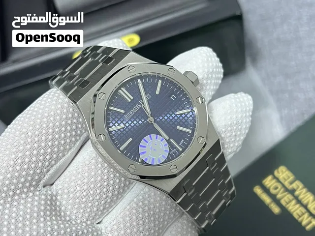 ساعة أوديمار بيجيه رويال أوك – مينا أزرق تابسيري – إطار ثماني الأضلاع – أيقونة الفخامة السويسرية