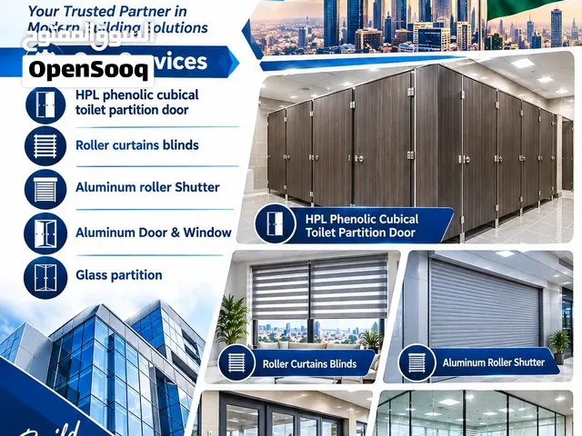 HPL & Aluminum Door window
