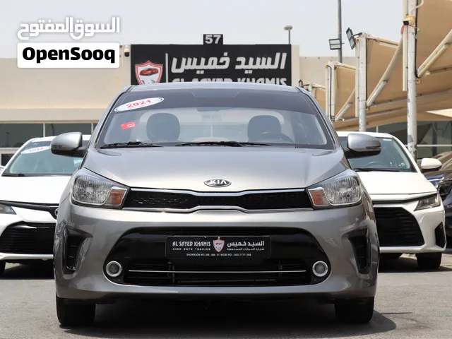 KIA PEGAS 2021 - GCC - ACCIDENTS FREE - PERFECT CONDITION INSIDE OUT