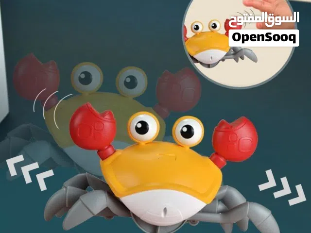 induction Electric Crab لعبة السلطعون  الهارب للأطفال تتحرك بسرعة وبشكل جانبي مثل السلطعون الحقيق