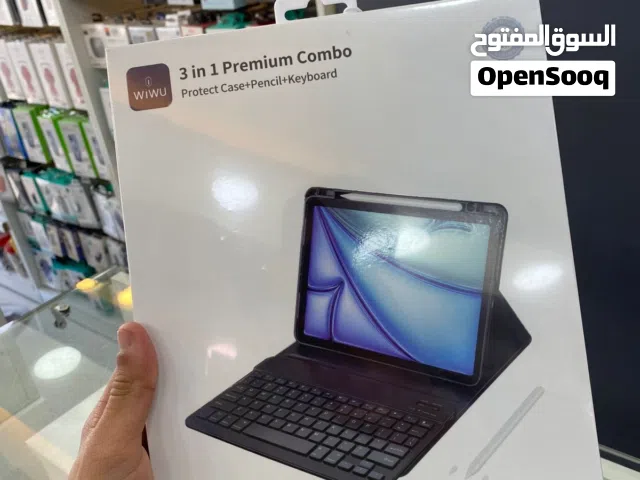 افخم العروض و البكجات من wiwu  كفر مع كيبورد مع قلم  كفاله 18 شهر