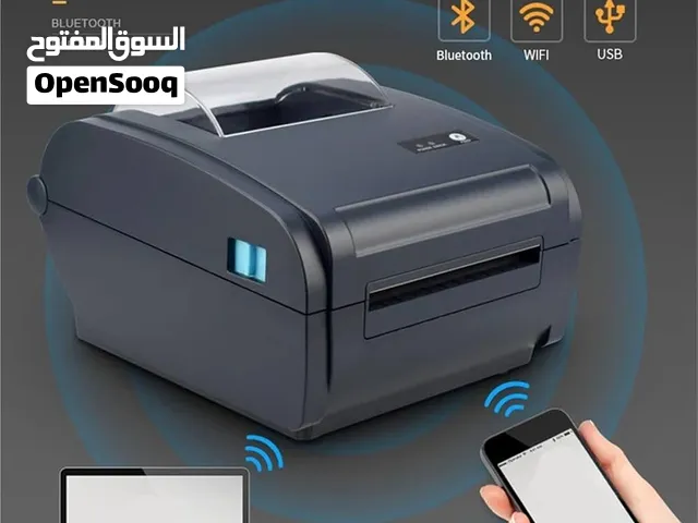 طابعة الملصقات الحرارية بدون حبر  ادتوصيل متوفر لكل مكان