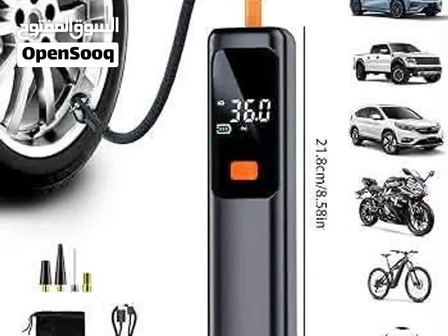 ماطور (ضاغط) هواء لاسلكي محمول Suitu ST-5536 ليرم الإطارات - جديد بالكرتون