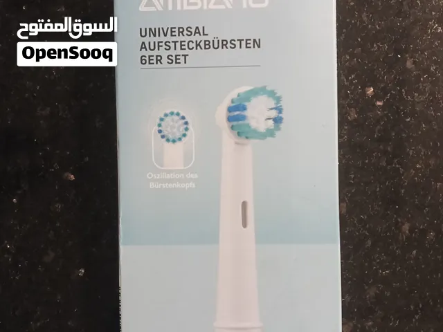 طقم فراشي براون اورال بي Braun oral b  عدد 6 حبات جديد تماما كرتونه بسعر حرق 14 دينار مع العلم ثمن ا