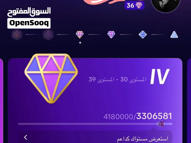 حساب تيك توك لفل 36