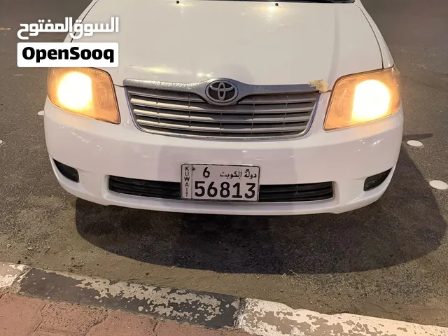 كورولا 2006 صبغ الوكالة عدا 4 قطع