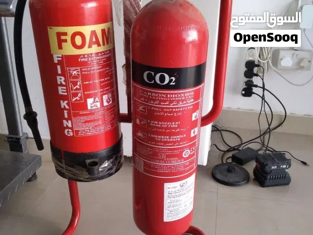 صيانة طفايات الحريق ولوحات الانزار وتمديدات الغاز للمحلات والبنايات