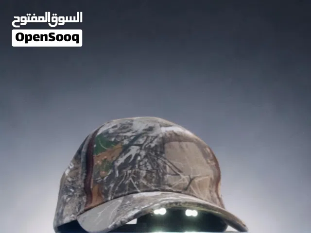 كاسكيطة LED ذكية للصيد، الكامبينغ والخرجات فالليل