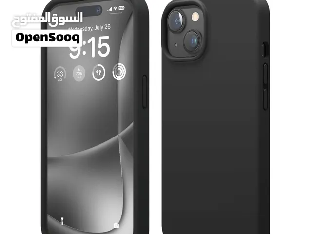 كفر سيليكون أسود iPhone 14 برو.