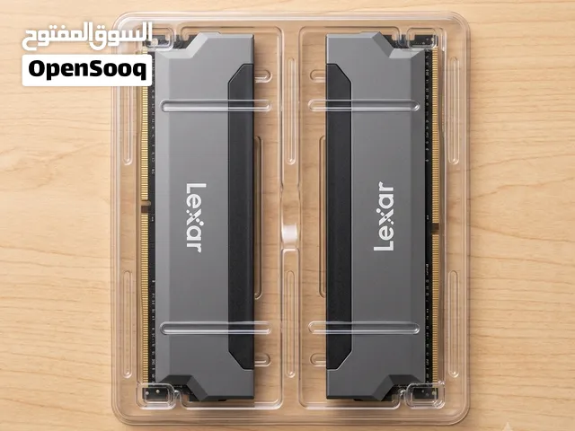 رامات ليكسار Lexar HADES DDR4 32GB Kit (2x16GB) 3600MHz ممتازة جداً