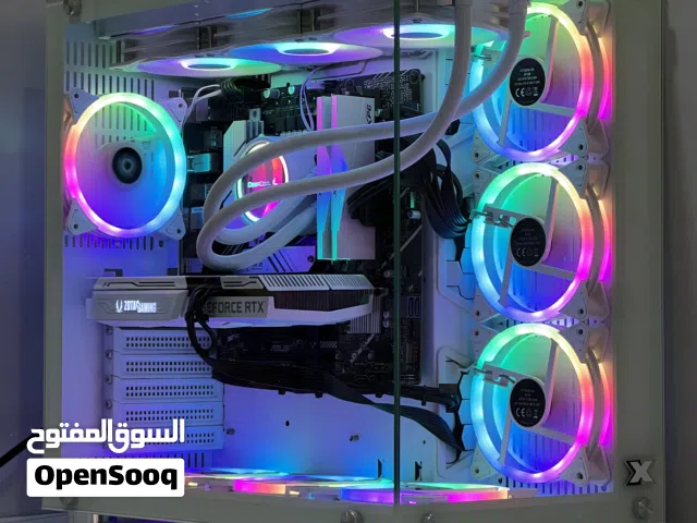 i5 12th RTX 3060Ti 1TB NVME Watercooled GAMING PC WHITE بيسي قيمنق كامل ابيض - بسعر مايتفوت!