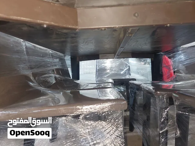 طوله اكل شبه جديد 8كراسي