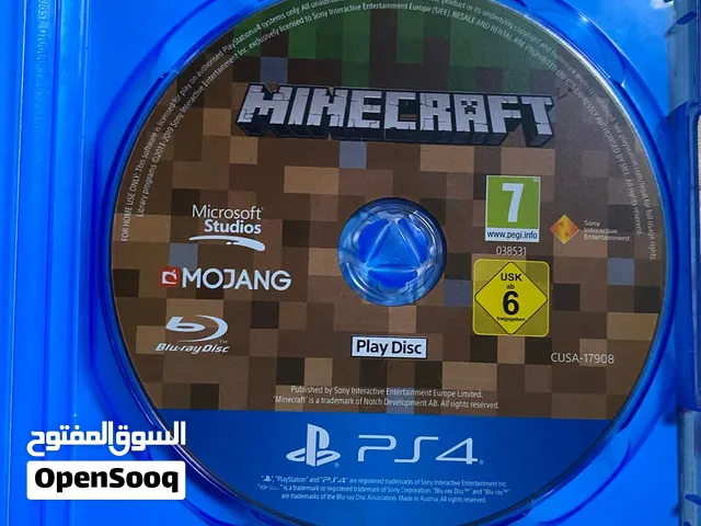 شريط لعبة MINECRAFT لجهاز Sony 4
