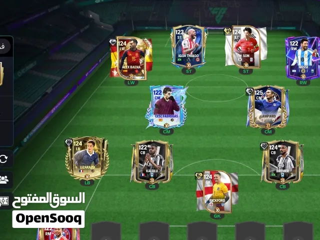 حساب فيفا 124 للبيع ب 100جنيه