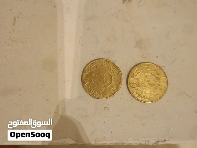 عنوان الإعلان: للبيع قطعتين دينار ذهب هاشمي نادر (مملكة الحجاز) 1334 هـ  نص الإعلان: للبيع عملتين نا