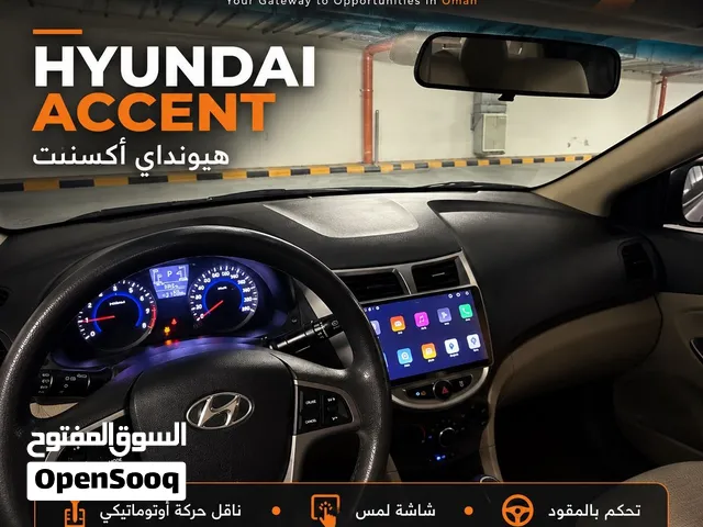 Hyundai Accent for Rent in Muscat  Automatic – Weekly & Monthly